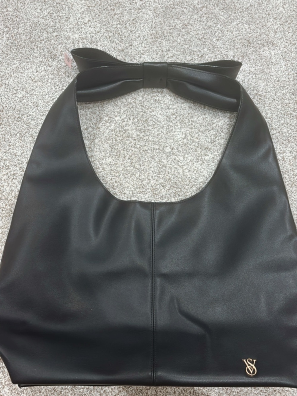 Victoria’s Secret Black Large Purse/Bag with Bow, Brand New with Tags!